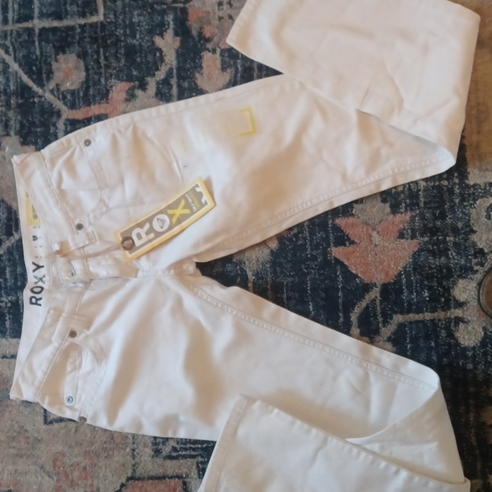 Juniors Roxy White Jeans